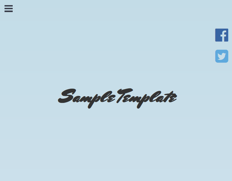 テンプレート画像